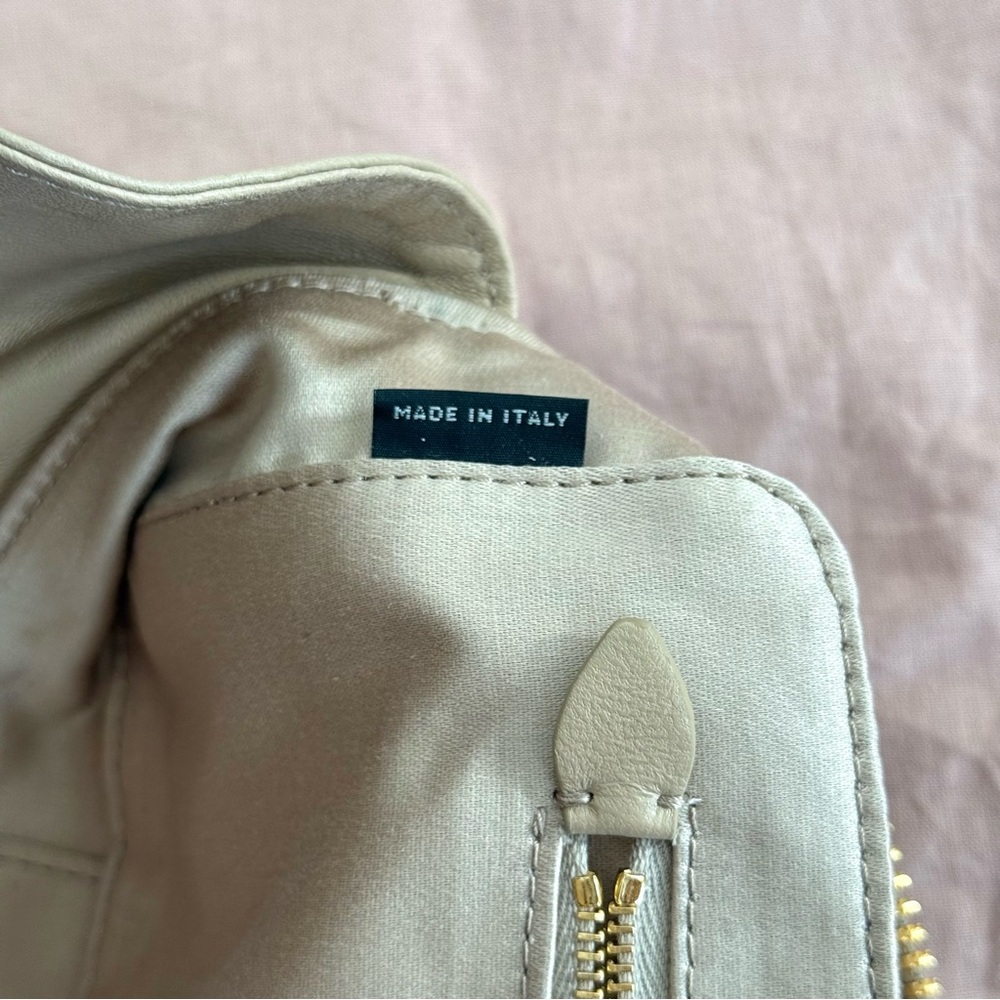 Miu Miu Quilted Satchel in Light Beige - Picture 7 of 16